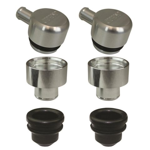 Moroso COPO 3/4in Hose Valve Cover Breathers
