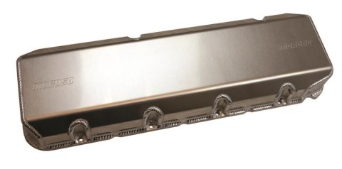 Moroso BBC R-M Raptor 12 Deg/Profiler Hitman 12 Deg Aluminum Valve Cover w/Billet Rail - Pair