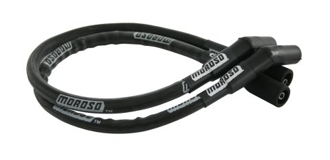 Moroso 99-08 Harley-Davidson FLT/FLHT/FLHR/FLTR Sleeved Ultra 40 Wire Set - Black
