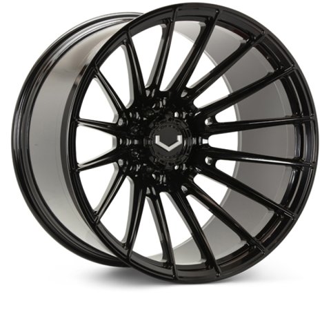 Vossen VFX-01 22x10 - 8x180 - ET18 - Super Deep - 124.3 - Gloss Black Wheel