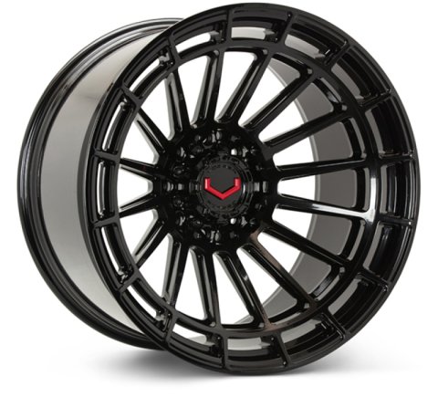 Vossen LCX-01 20x10 - 8x180 - ET18 - Super Deep - 124.3 - Gloss Black Wheel