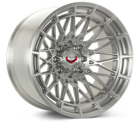 Vossen LCX-03 22x10 - 8x170 - ET18 - Super Deep - 125.1 - Brushed Gloss Clear Wheel