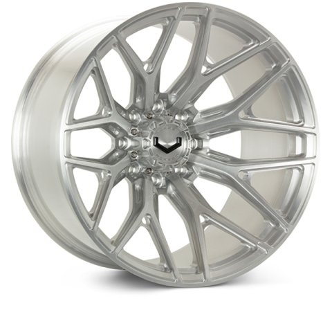 Vossen VFX-03 24x14 - 6x139.7 - ET44 - Mega Deep - 78.1 - Brushed Gloss Clear Wheel