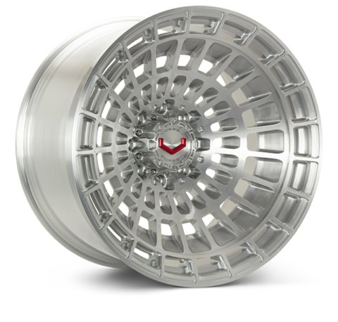 Vossen LCX-04 24x12 - 6x139.7 - ET44 - Ultra Deep - 78.1 - Brushed Gloss Clear Wheel