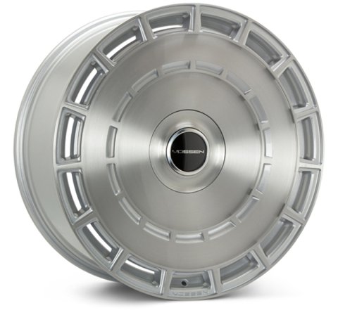 Vossen HF-9 24x10 - 6x139.7 - ET25 - Deep - 106.1 - Silver Brushed Wheel