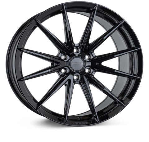 Vossen HFX-2 22x9.5 / 6x139.7 / ET20 / Deep Face / 106.1 - Gloss Black Wheel
