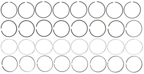 Mahle Rings NAVI 7.3L IDI Diesel V8 14418N-020 1 Cyl Chrome Ring Set