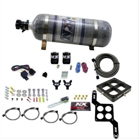Nitrous Express Dominator Billet Crossbar Pro-Power Nitrous Kit (100-500HP) w/Composite Bottle
