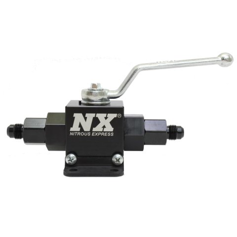 Nitrous Express Lightweight Billet In-Line Valve 1.5in I.D (4AN Fitting)