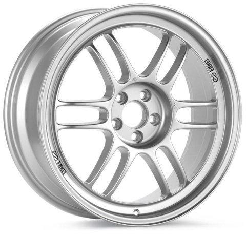 Enkei RPF1 18x9 5x112 35mm Offset 66.5mm Bore Silver Wheel **SPECIAL ORDER**