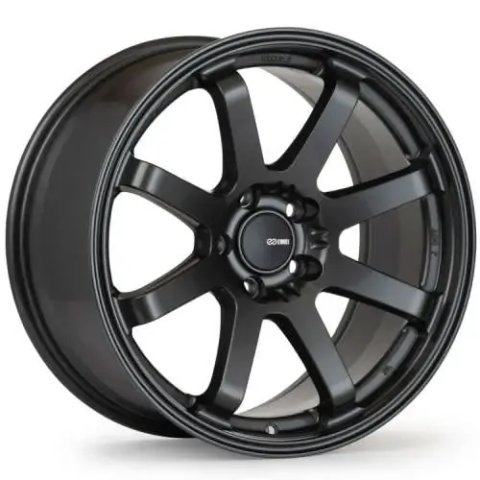 Enkei Vanquish 18x8 / 5x112 BP / 45mm Offset / 72.6mm Bore - Gloss Gunmetal Wheel