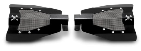 Burly Brand H-D Titan Hand Guards - Cable Clutch - Black