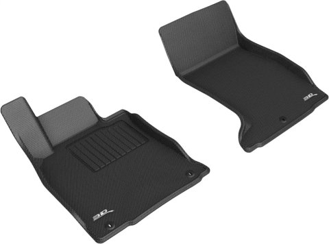 3D MAXpider 2019-2023 Genesis G70 AWD Kagu 1st Row Floormat - Black