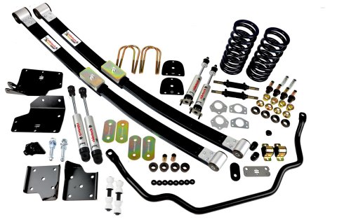Ridetech 64-66 Ford Mustang StreetGRIP Suspension System w/ Front Bushing Kit (Bundled Kit)