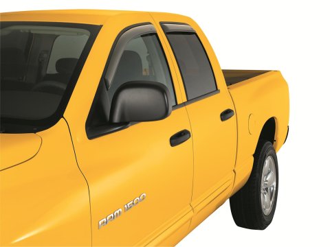 AVS 07-18 Jeep Wrangler Unlimited Ventvisor In-Channel Front & Rear Window Deflectors 4pc - Smoke