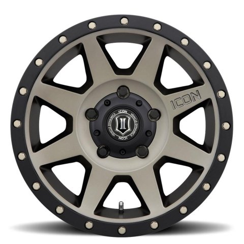 ICON Rebound 18x9 6x5.5 0mm Offset 5in BS 106.1mm Bore Bronze Wheel