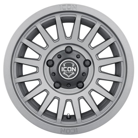 ICON Recon SLX 18x9 5 x 150 BP 25mm Offset 6in BS 110.1mm Hub Bore Charcoal Wheel