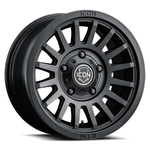 ICON Recon SLX 18x9 5x5 BP -12mm Offset 4.5in BS 71.5mm Hub Bore Satin Black Wheel