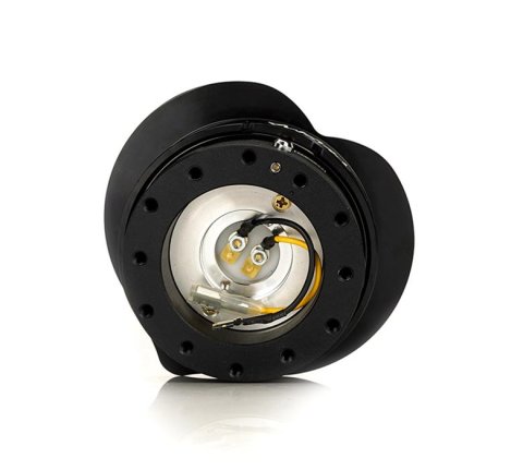 NRG Heart Quick Release Kit Gen 143 - Black Body / Black Heart Ring