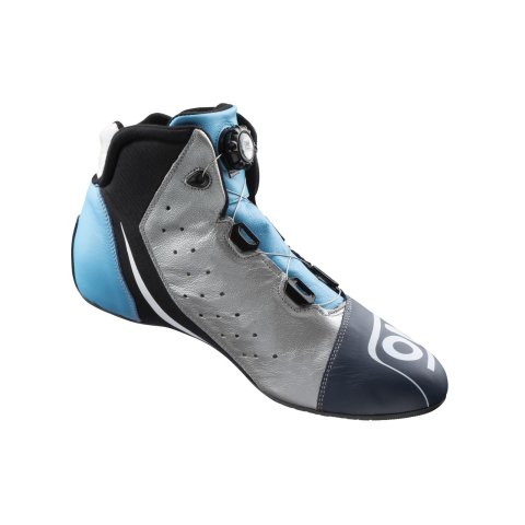 OMP One Evo X R Shoes Blue/Silver/Cyan - Size 40 (Fia 8856-2018)