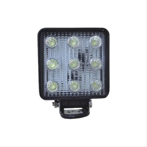 Westin LED Work Utility Light Square 4.6 inch x 5.3 inch Flood w/3W Epistar - Black