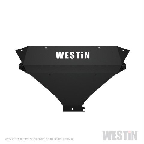 Westin 2014-2018 Chevy Silverado 1500 Outlaw Bumper Skid Plate - Textured Black