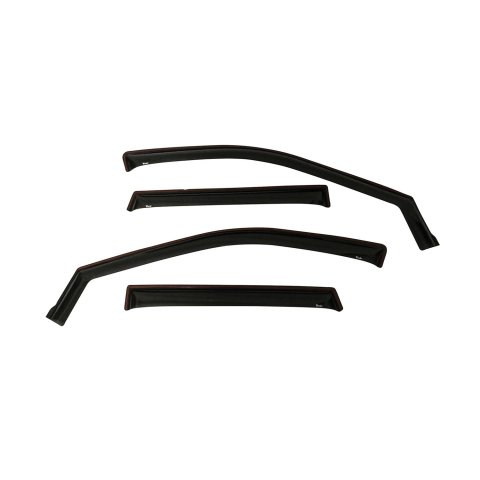 Westin 2011-2018 Jeep Grand Cherokee In-Channel Wind Deflector 4pc - Smoke