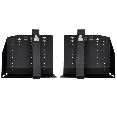 Go Rhino XVenture Gear Hard Case Mount Long 44in. (Mount ONLY for XRS/SRM Racks) - Tex. Blk