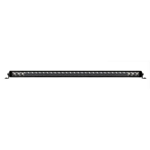 Go Rhino Xplor Blackout Series Single Row LED Light Bar (Side/Track Mount) 31.5in. - Blk
