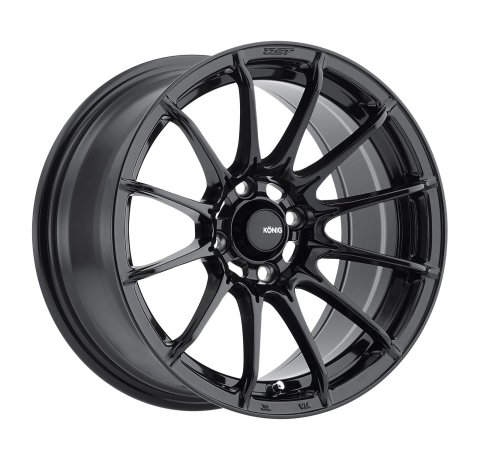 Konig Dial In 15x7 4x100 ET35 Gloss Black