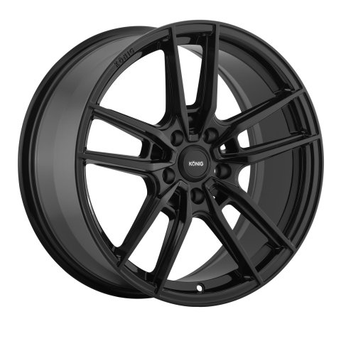 Konig Myth 17x8 5x108 ET43 Gloss Black