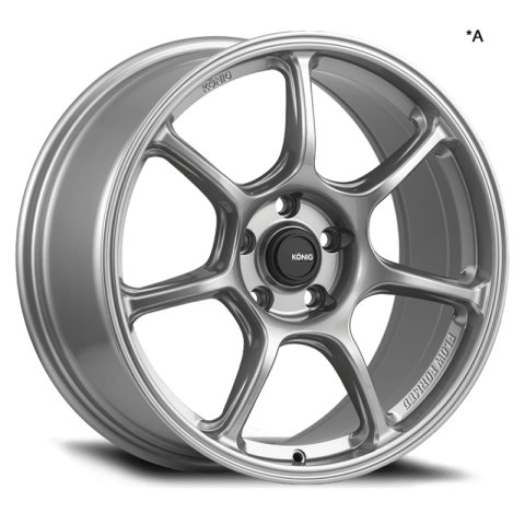 Konig Ultragram 17X9 5X114.3 ET40 Titanium Metallic Knurled Bead