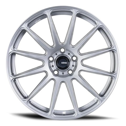 Konig Aeris 19x8.5 5x114.3 ET35 Steel Silver Wheel