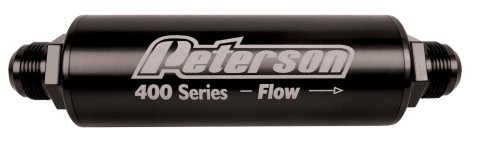 Peterson Fluid Systems Filter -8AN 100 Micron w/ Bypass