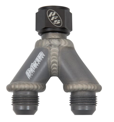 Peterson Fluid Systems Y-Manifold -10AN Female To -10/10
