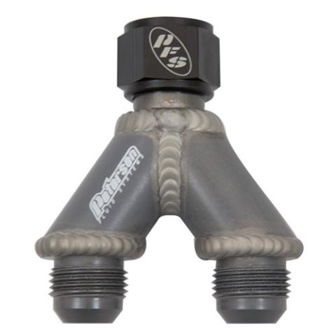 Peterson Fluid Systems Y-Manifold -16AN B- Nut To 16/16