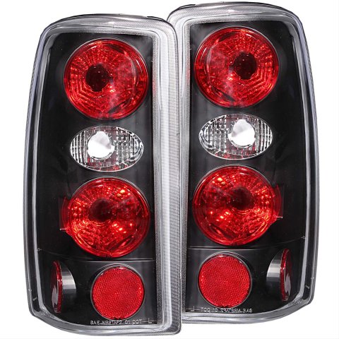 ANZO 2000-2006 Chevrolet Suburban Taillights Black
