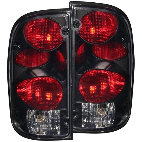 ANZO 1995-2000 Toyota Tacoma Taillights Dark Smoke G2