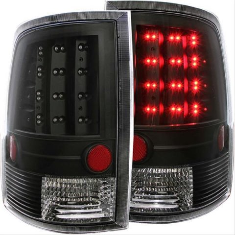 ANZO 2009-2015 Dodge Ram 1500 LED Taillights Black