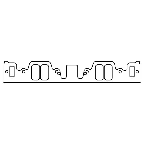Cometic AMC 390/401CI V8 .125in Fiber Intake Mani Gasket Set-Indy Head-1.20in x 2.30in Rect. Ports