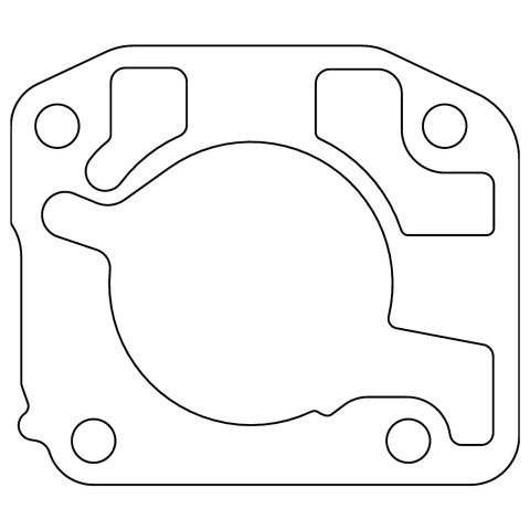 Cometic Honda B20B4/D15B7/D16Z6 .032in AFM Throttle Body Gasket - Fits B20B4 Auto Transmissions Only