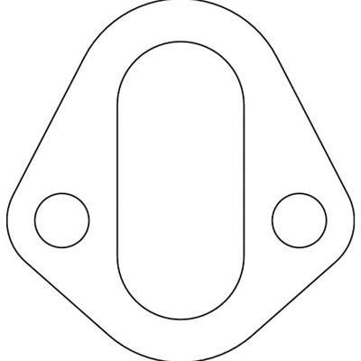 Cometic Chrysler/Ford/GM Fuel Pump Gaskets .031in Fiber - 2 Bolt - 10 Pack