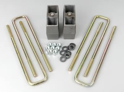 Superlift 99-10 Ford F-250 SuperDuty 5in Block Kit w/ 3 7/8 AxleTube w/o Top Mounted Overload Leaf