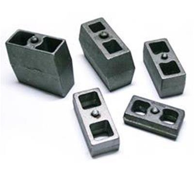 Superlift Universal Application - Rear Lift Block - 5in Lift - w/ Flat - Pair