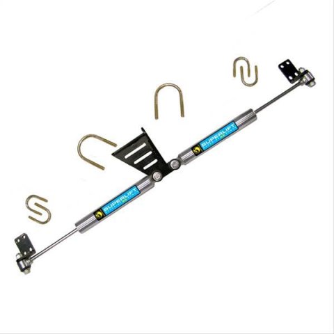 Superlift 07-18 Jeep Wrangler JK High Clearance Dual Steering Stabil. Kit- SR SS by Bilstein (Gas)