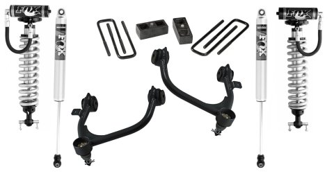 Superlift 19-22 GM Sierra 1500 (Excl AT4 & Trail Boss) 3in Lift Kit w/ Fox Front Coil & 2.0
