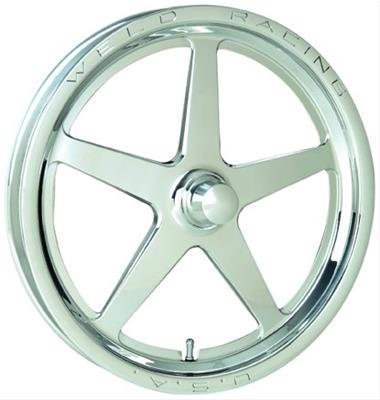 Weld Alumastar 1-Piece 15x3.5 / Strange Spindle MT / 1.75in. BS Polished Wheel - Non-Beadlock