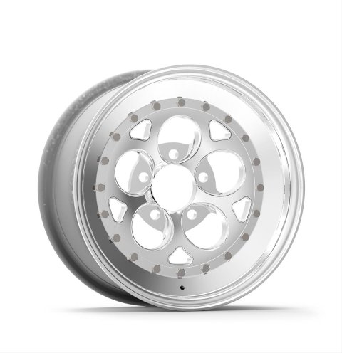 Weld Magnum III 15x4 / 5x4.75 BP / 1.5in. BS Polished Wheel - Non-Beadlock