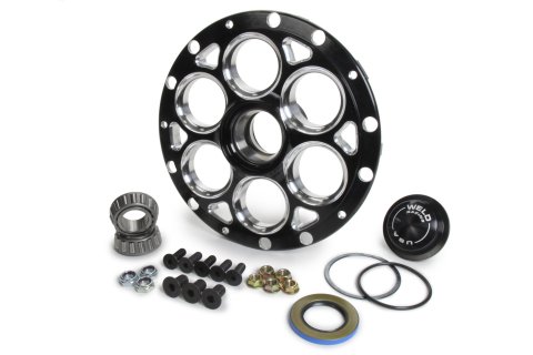 Weld Magnum Hub - Straight Shaft 13in./15in. - Black