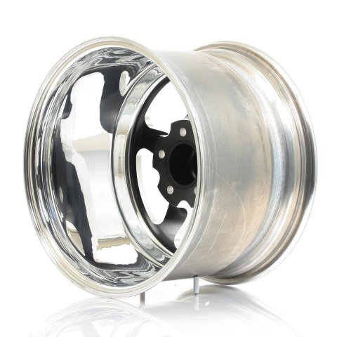 Weld S71 17x11 / 5x4.75 BP / 7.7in. BS Black Wheel (High Pad) - Non-Beadlock